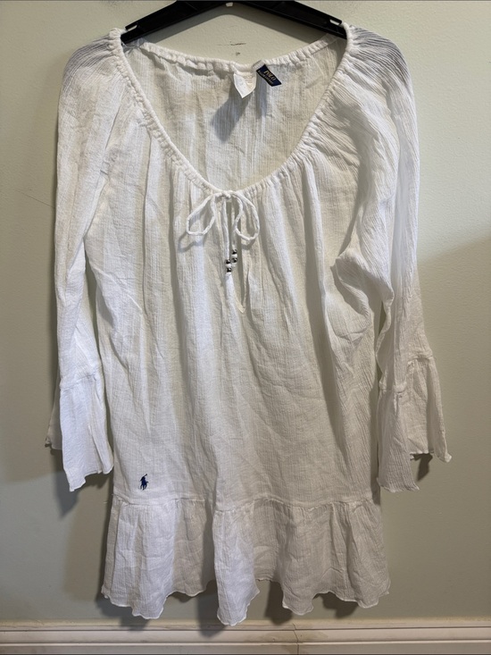 Polo Ralph Lauren Other - Polo Ralph Lauren Gauze Casey Swim Tunic Size Medium